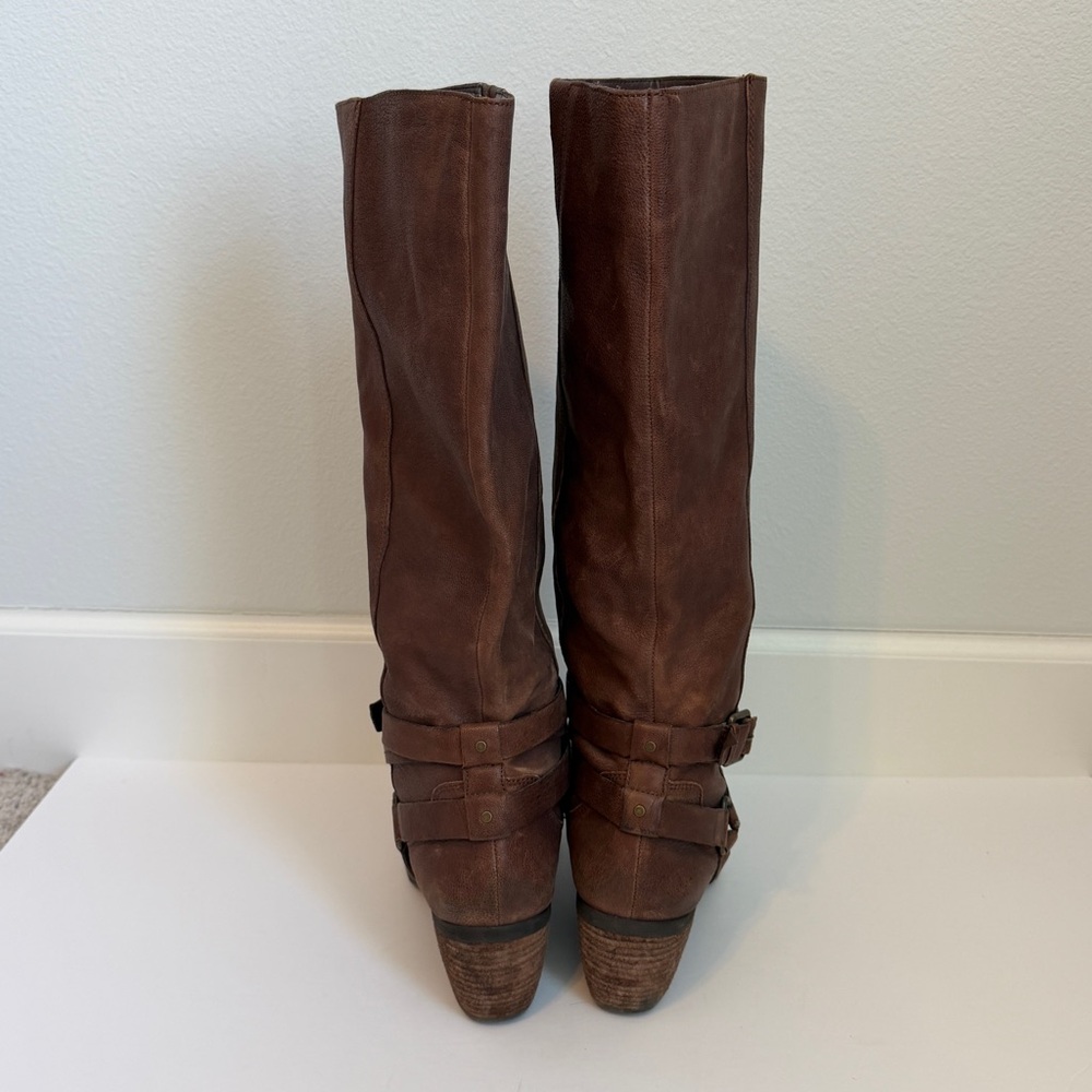 Gianni Bini Parker Leather Knee High Boots - Picture 8 of 12